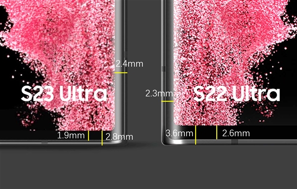 三星Galaxy S23 Ultra外观细节曝光：回归圆润风格 屏幕接近四边等宽
